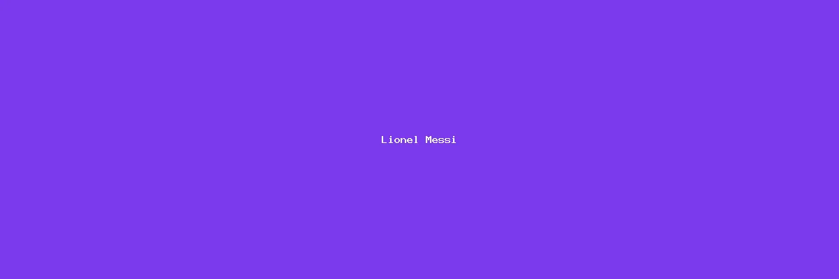 Lionel Messi