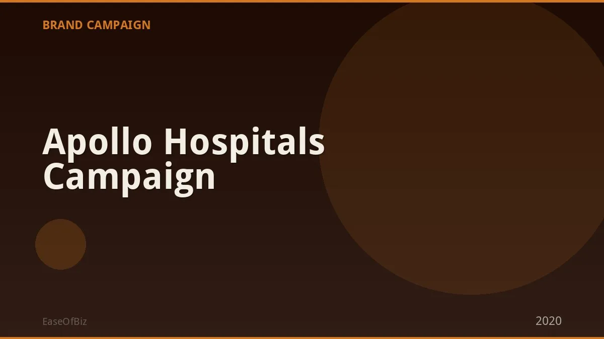 Apollo Hospitals Campaign