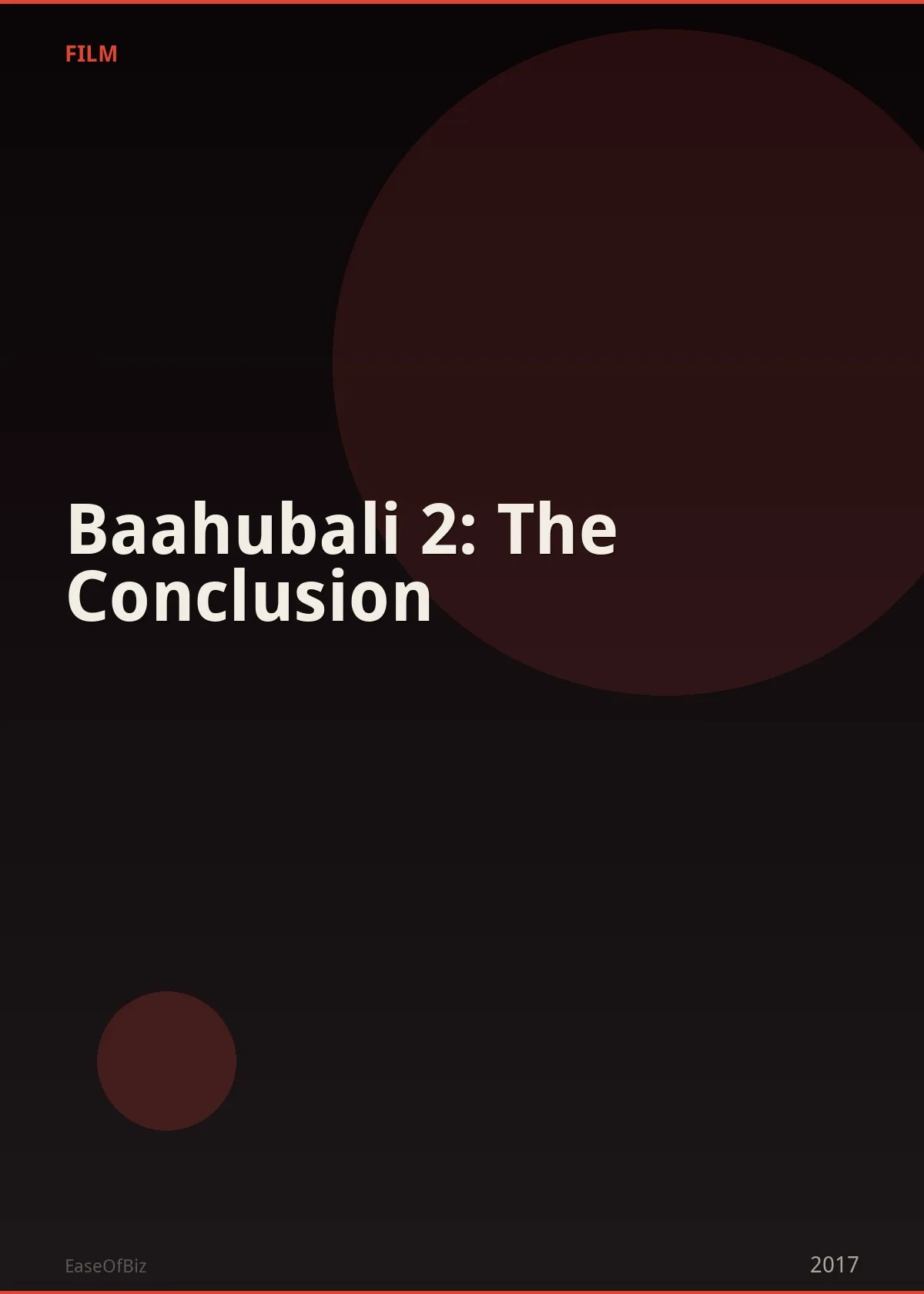 Baahubali 2: The Conclusion