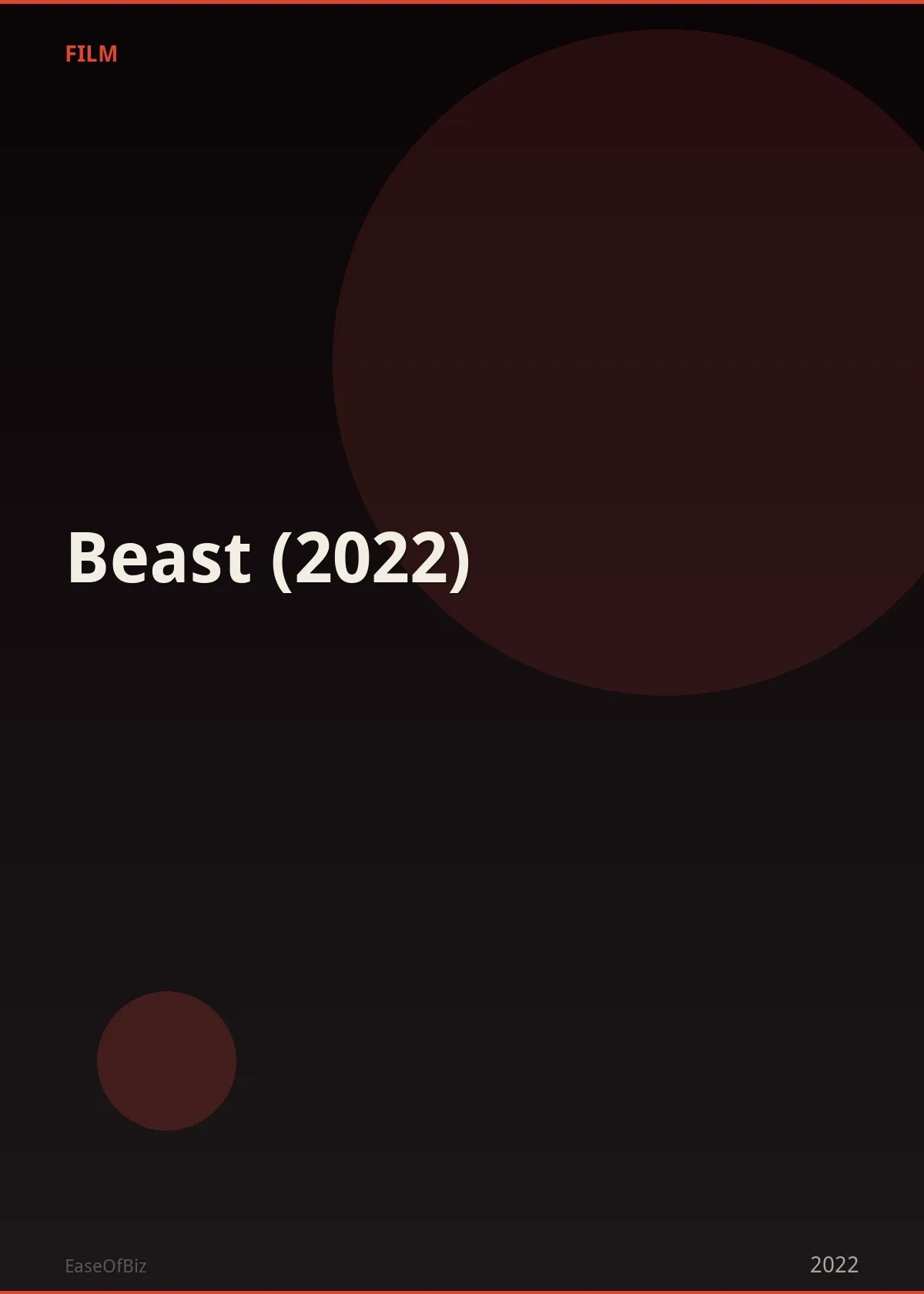 Beast (2022)