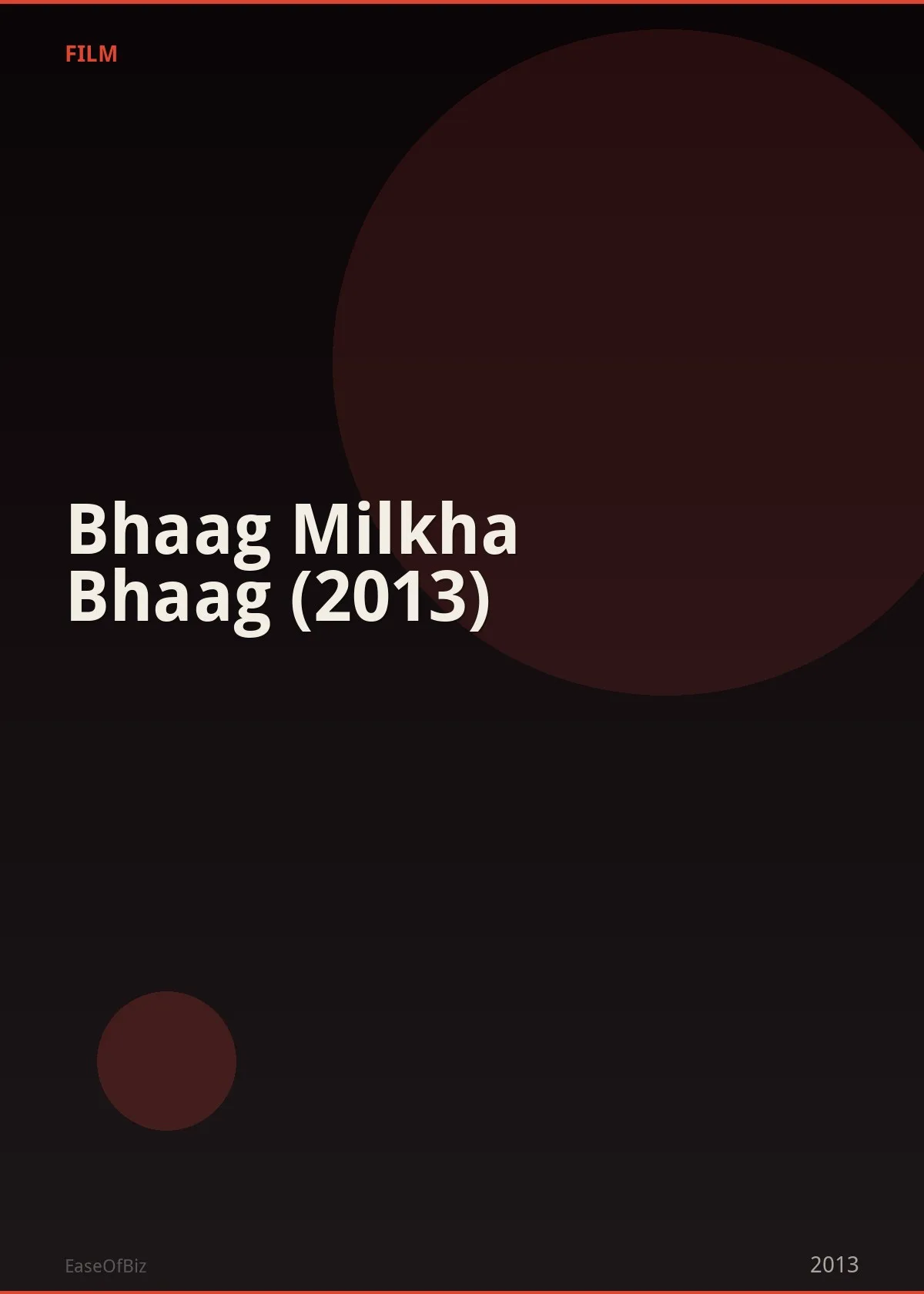 Bhaag Milkha Bhaag (2013)