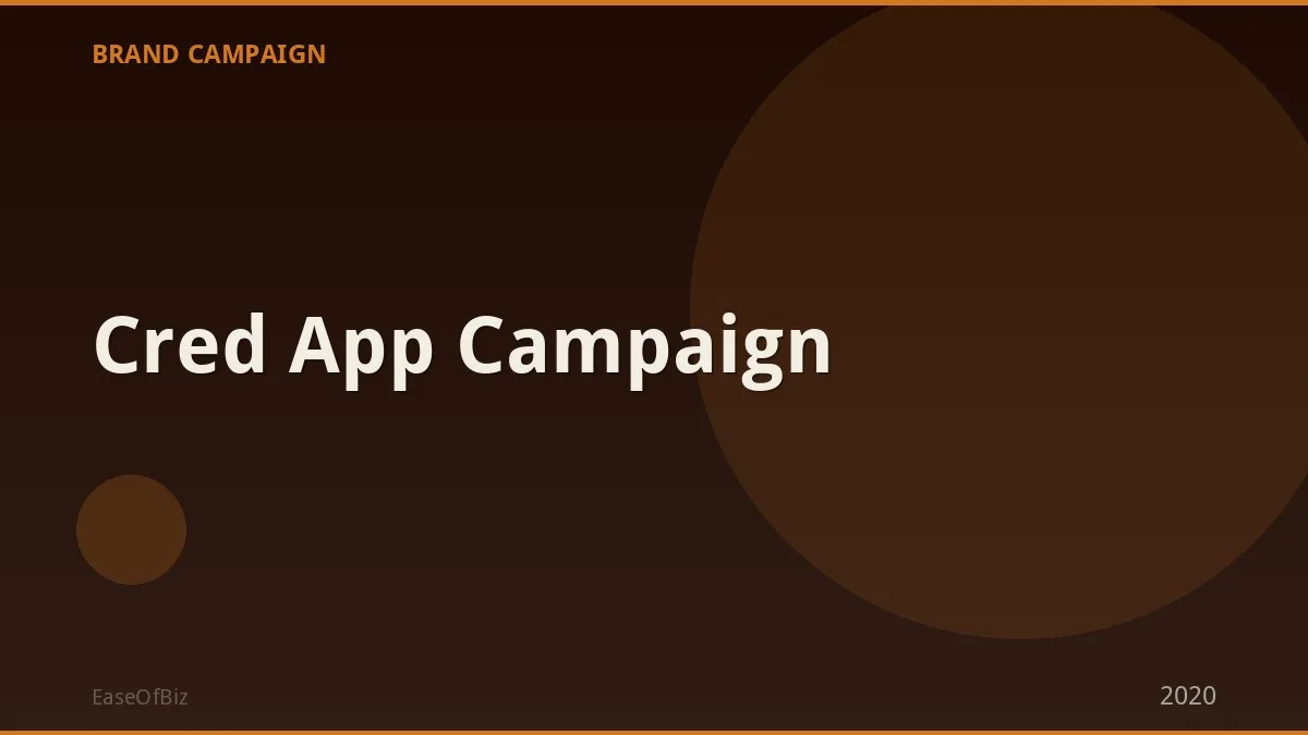 Cred App Campaign