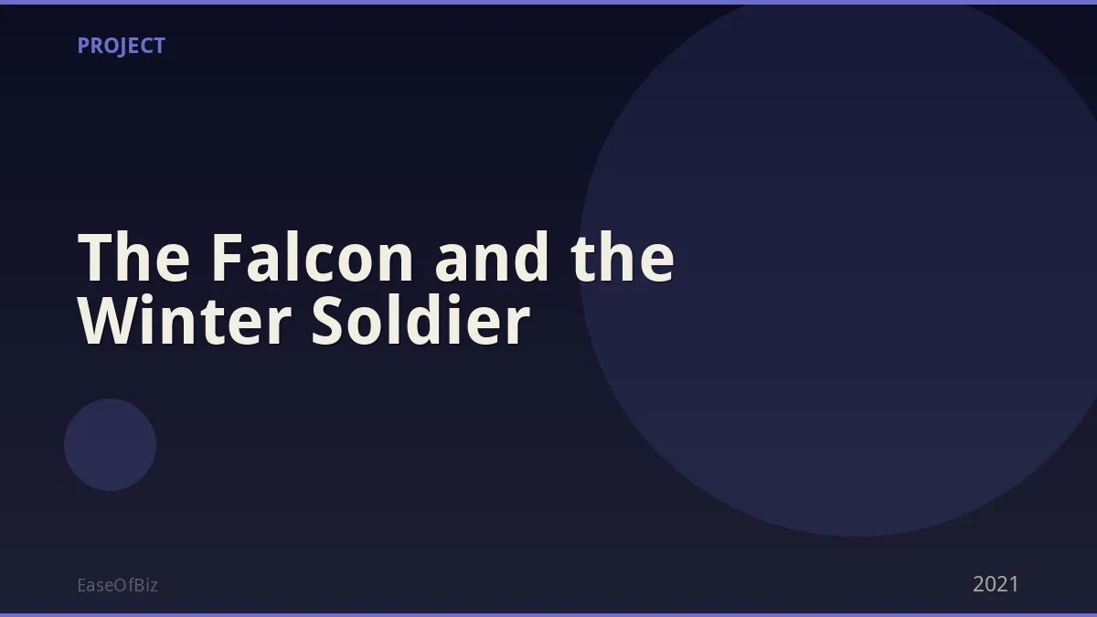 The Falcon and the Winter Soldier