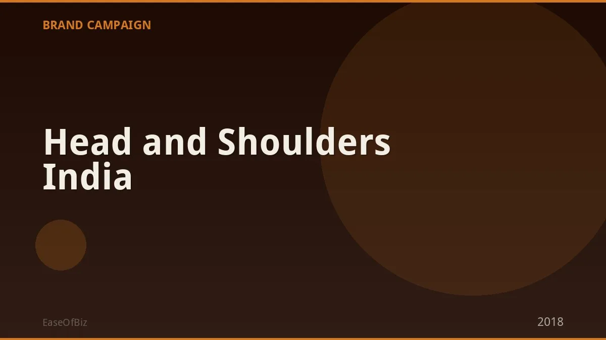Head and Shoulders India