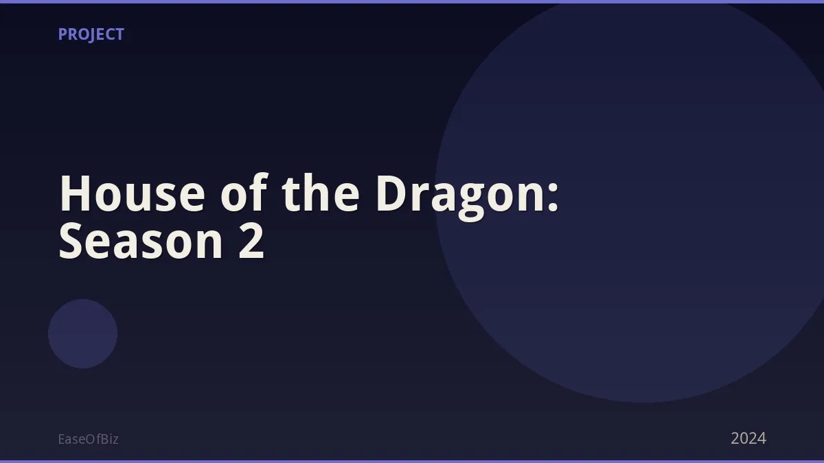 House of the Dragon: Season 2