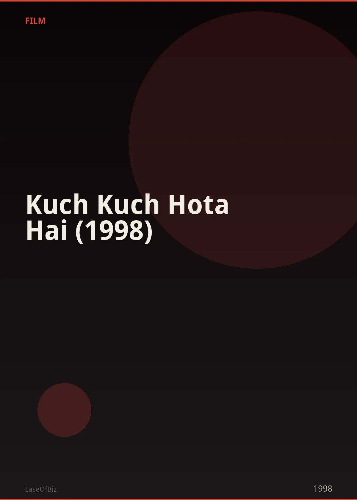 Kuch Kuch Hota Hai (1998)