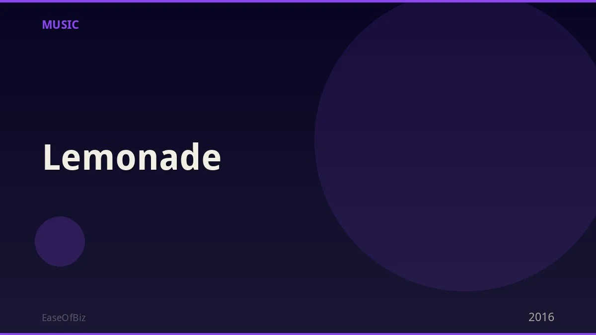 Lemonade