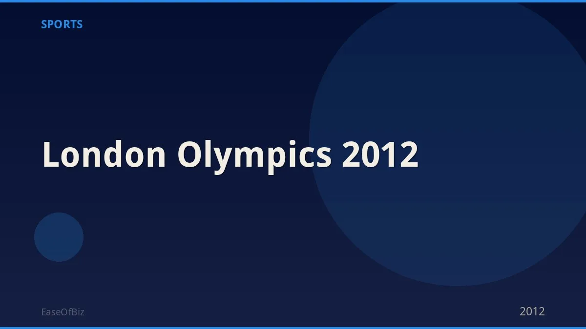 London Olympics 2012