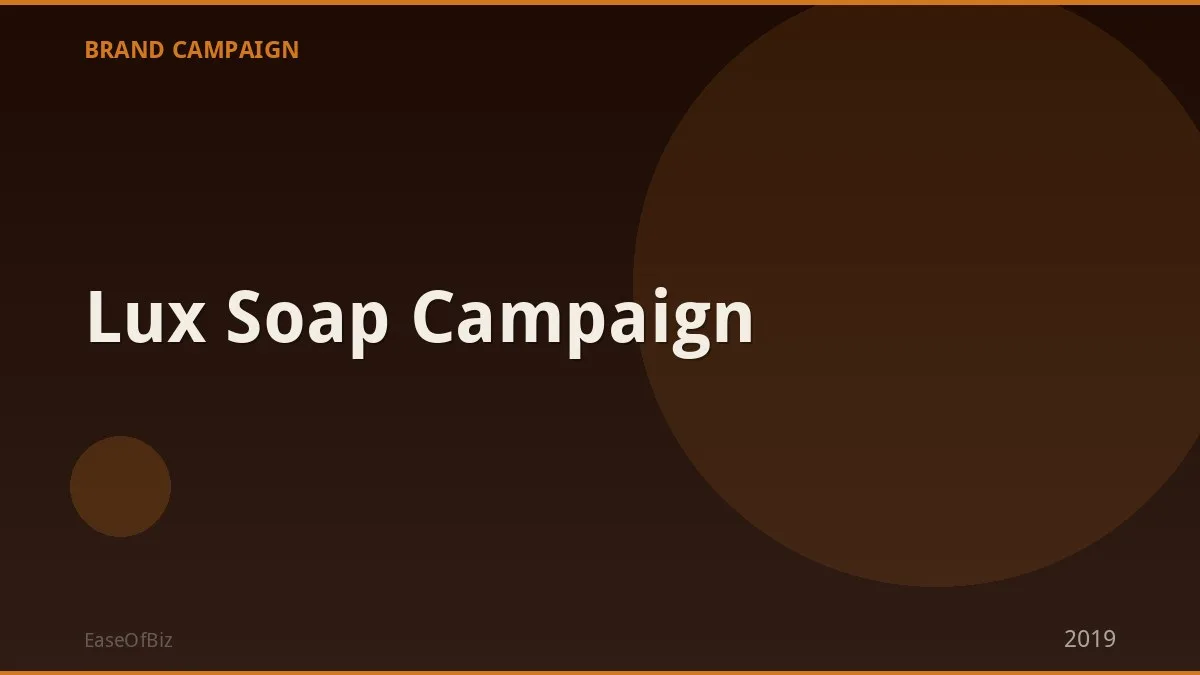 Lux Soap Campaign