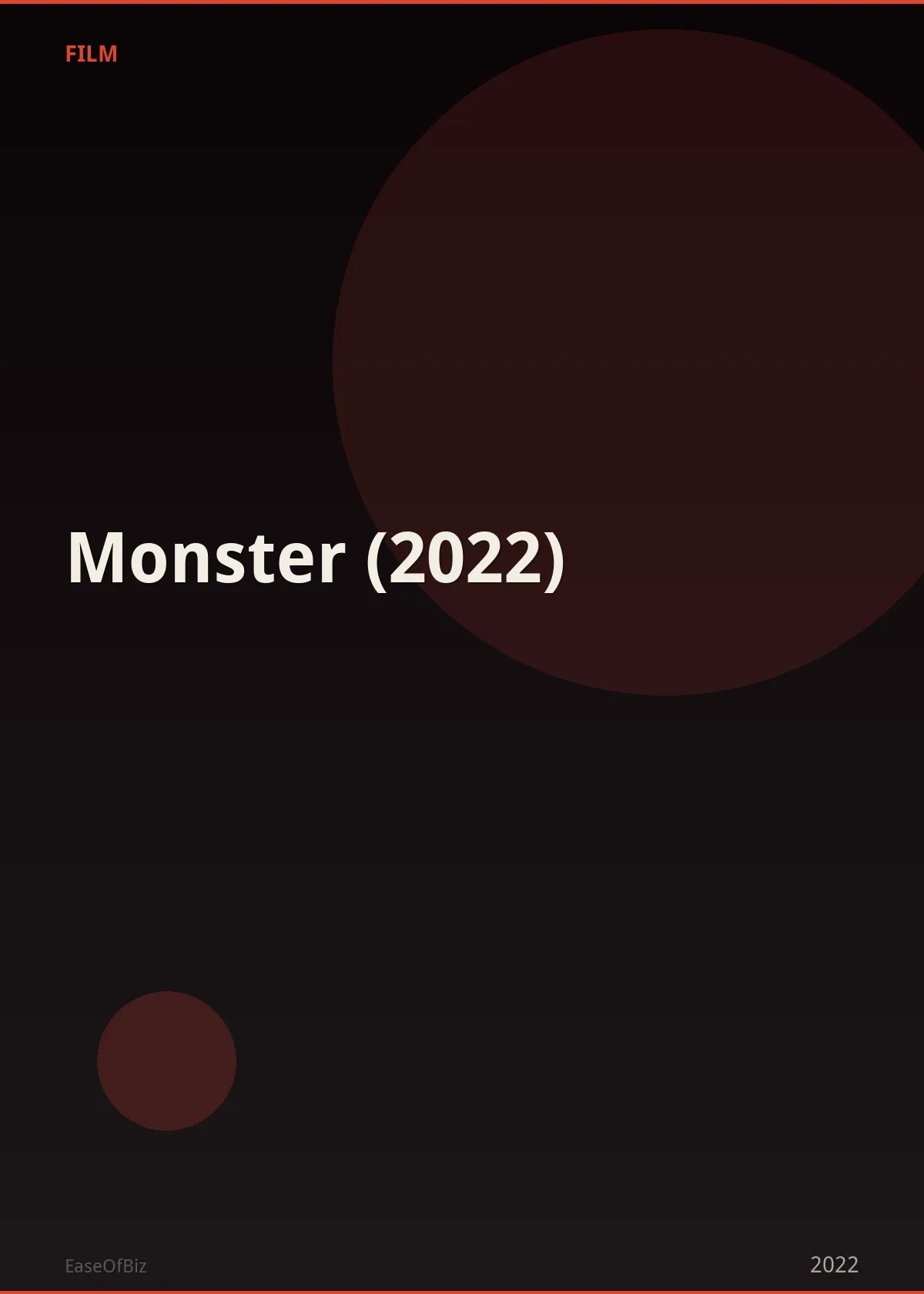 Monster (2022)
