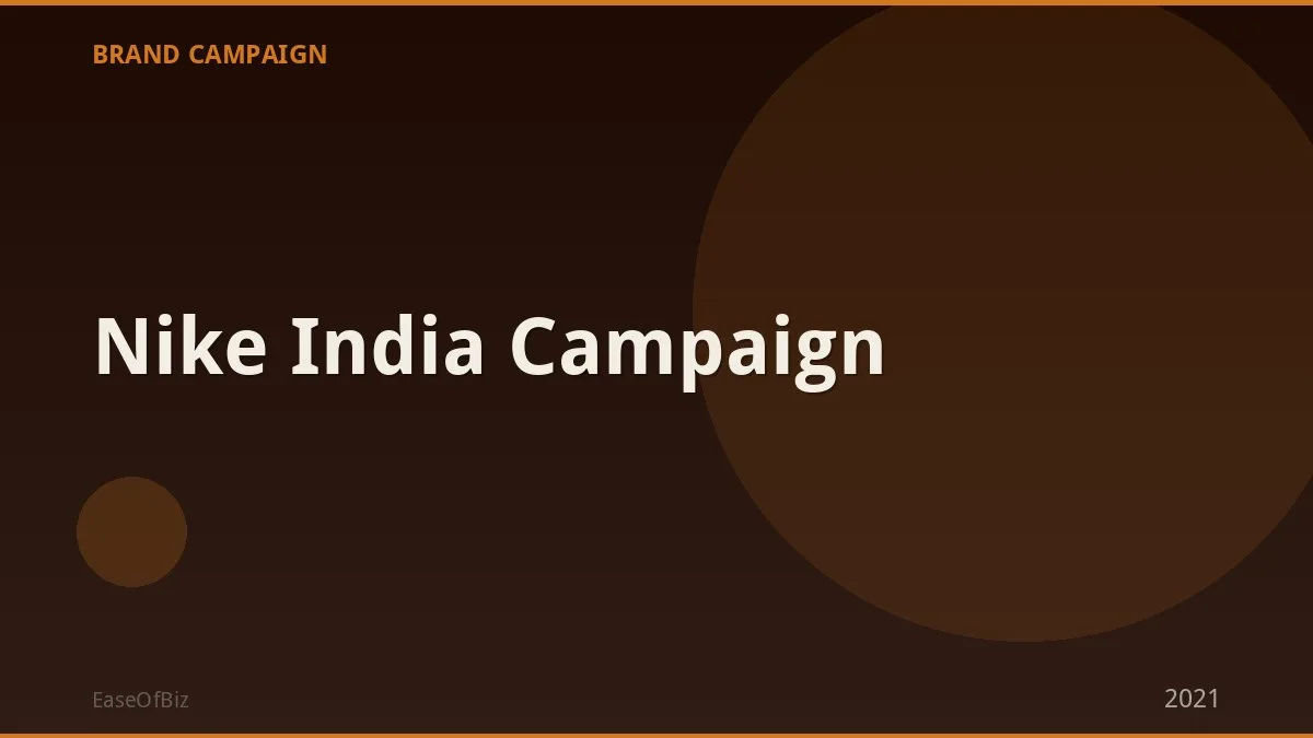 Nike India Campaign