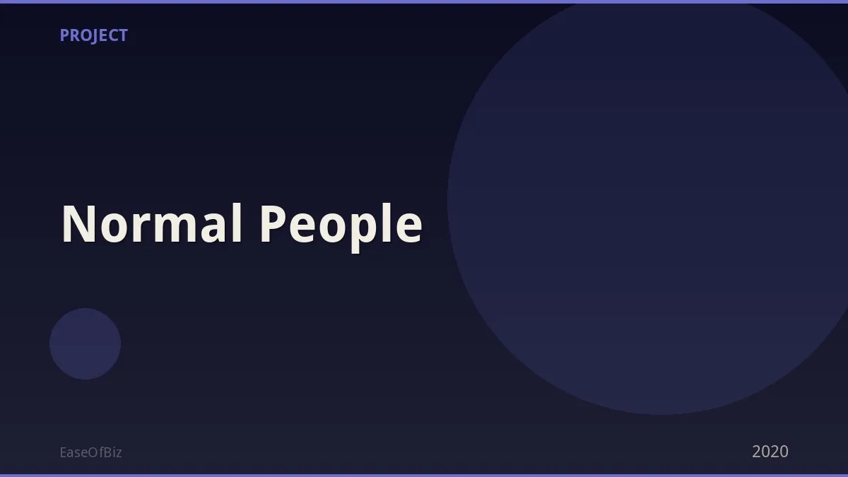 Normal People