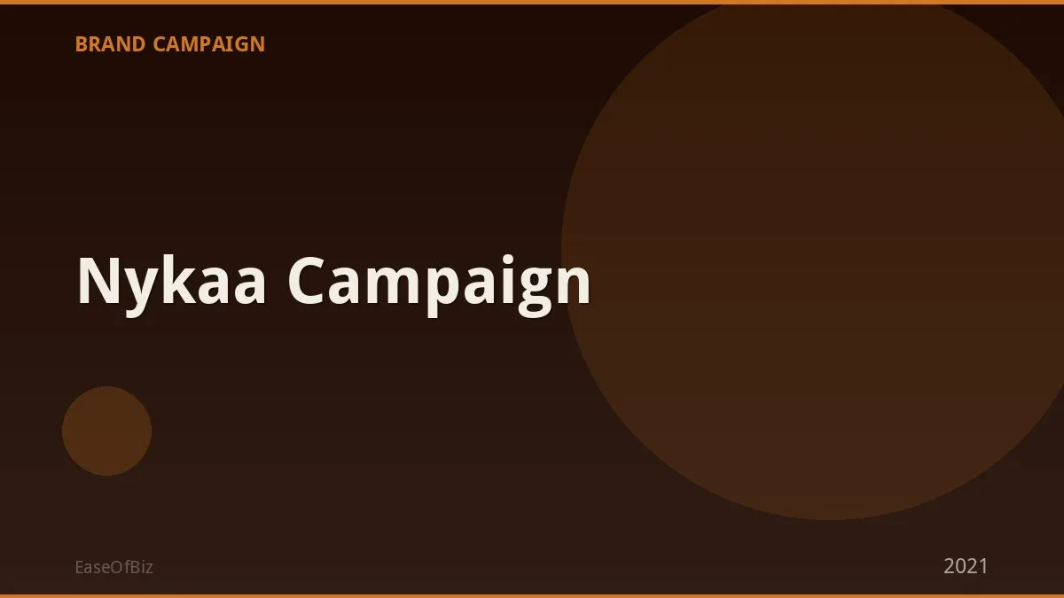 Nykaa Campaign