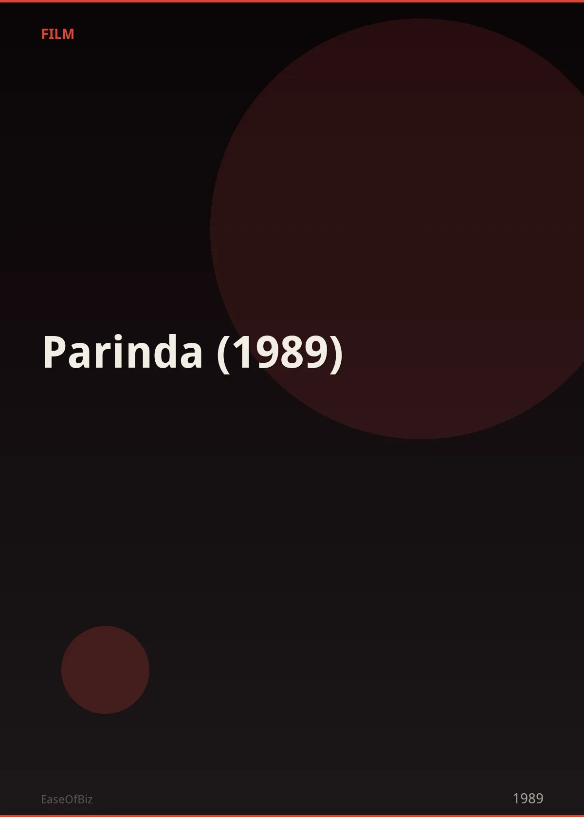 Parinda (1989)