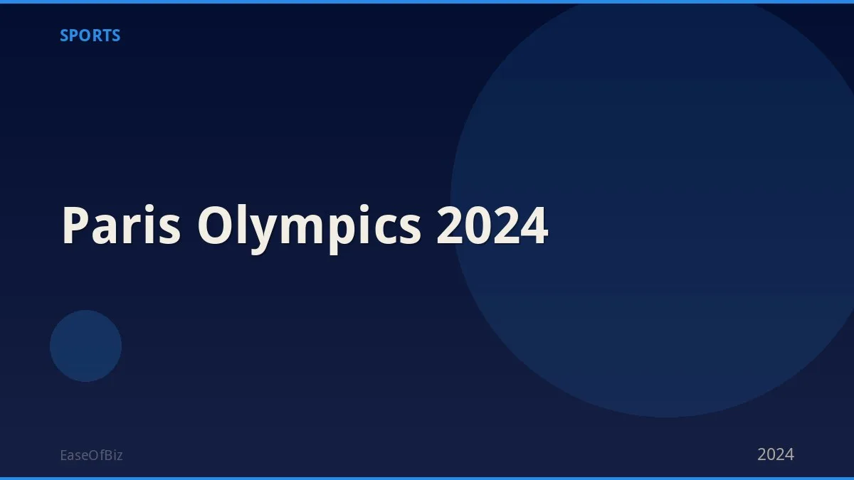 Paris Olympics 2024