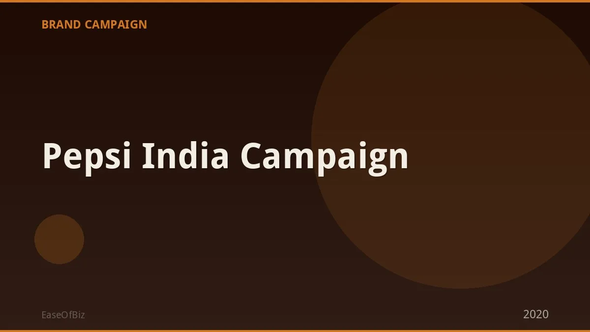 Pepsi India Campaign