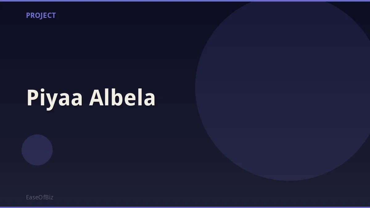 Piyaa Albela