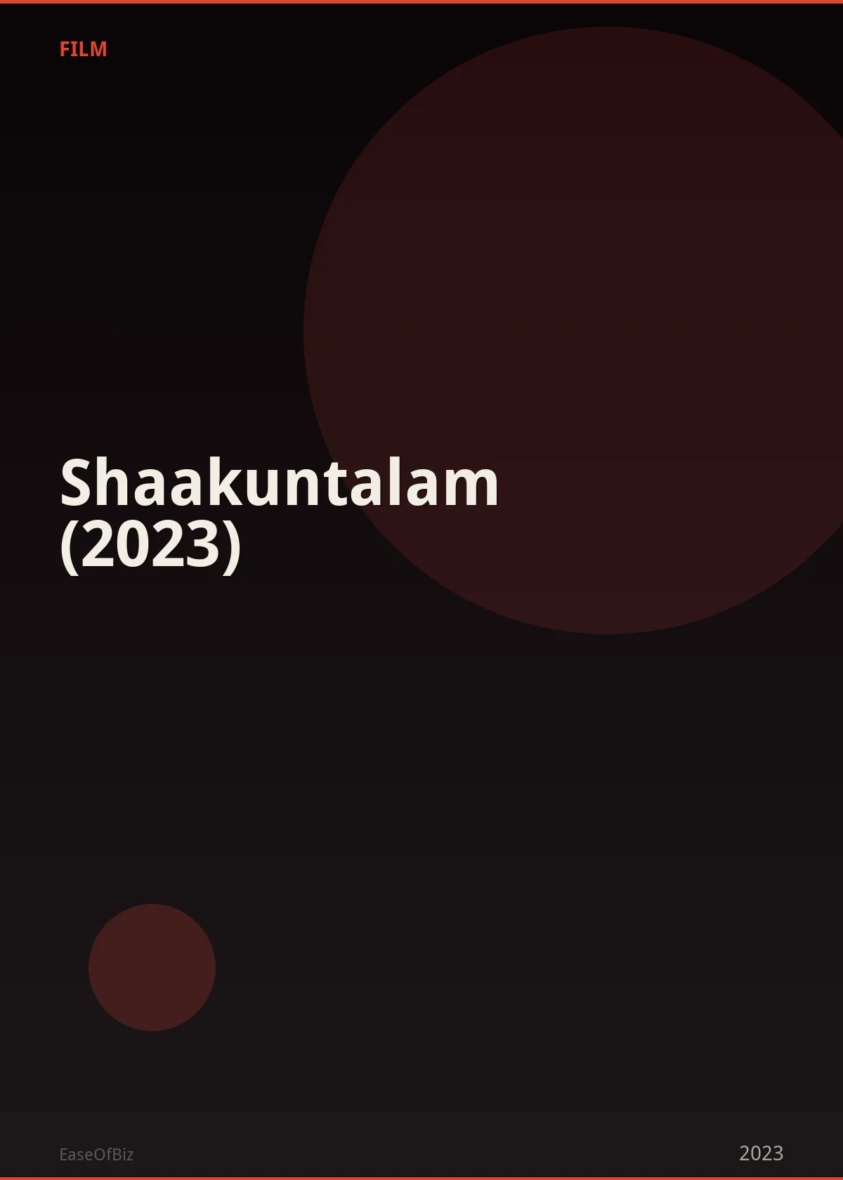 Shaakuntalam (2023)
