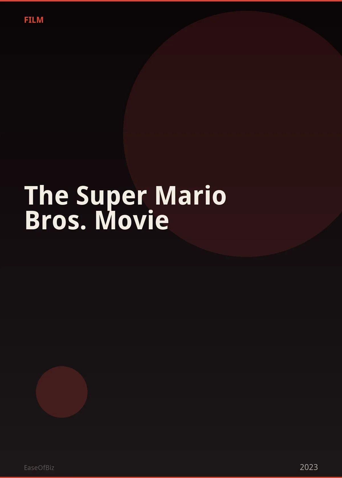 The Super Mario Bros. Movie