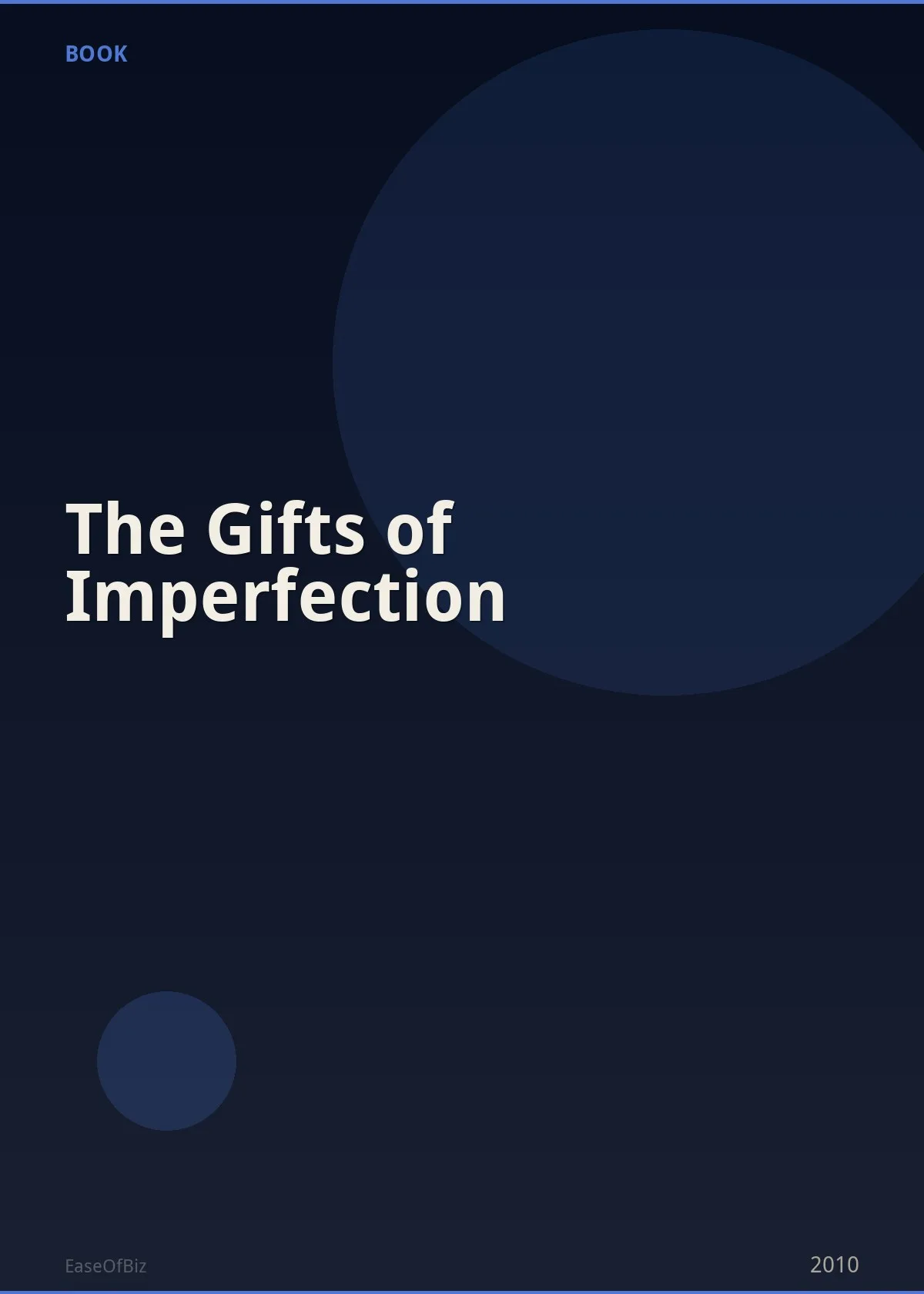 The Gifts of Imperfection