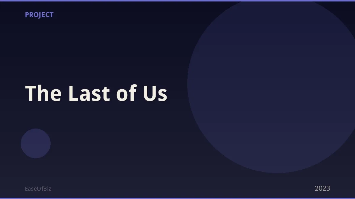 The Last of Us