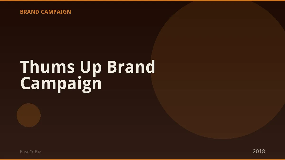 Thums Up Brand Campaign