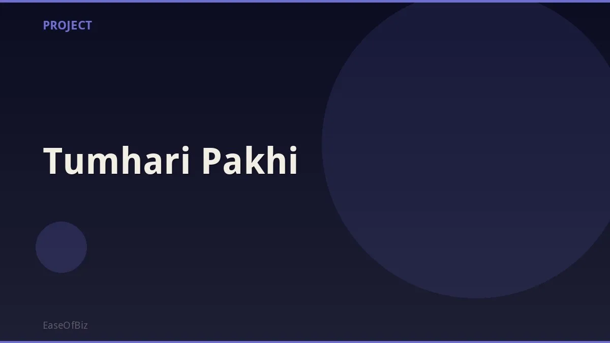 Tumhari Pakhi
