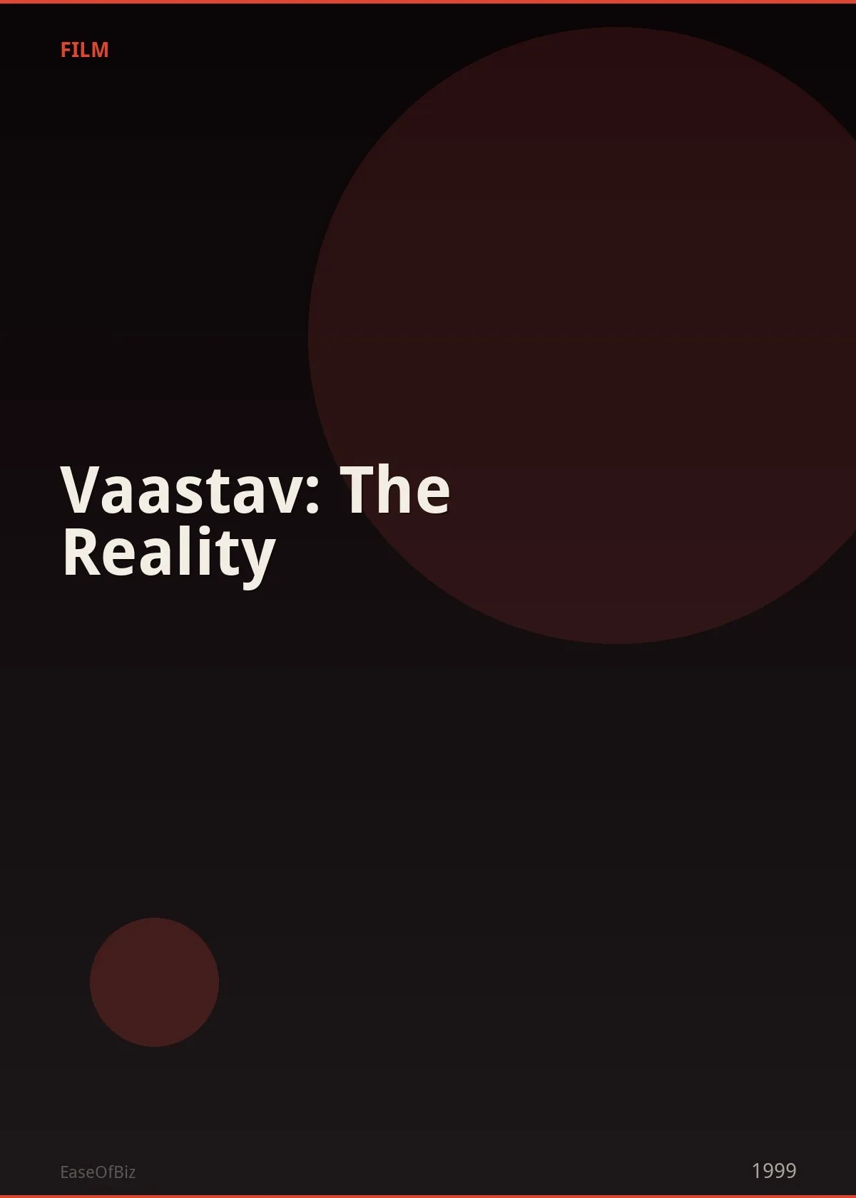 Vaastav: The Reality