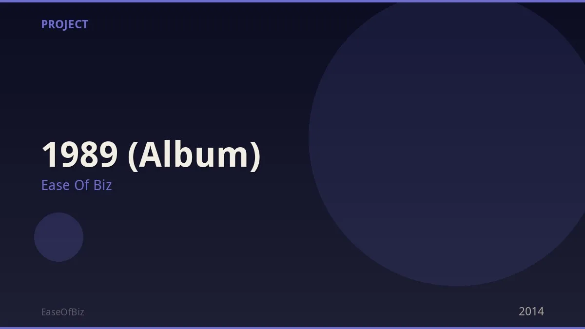 1989 (Album)