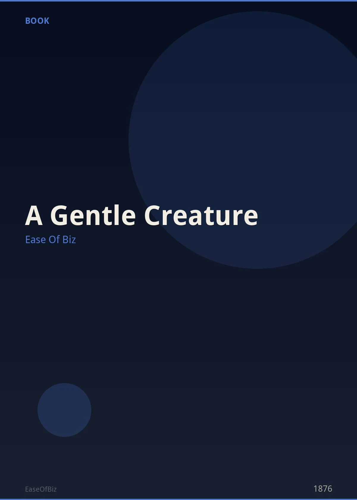 A Gentle Creature