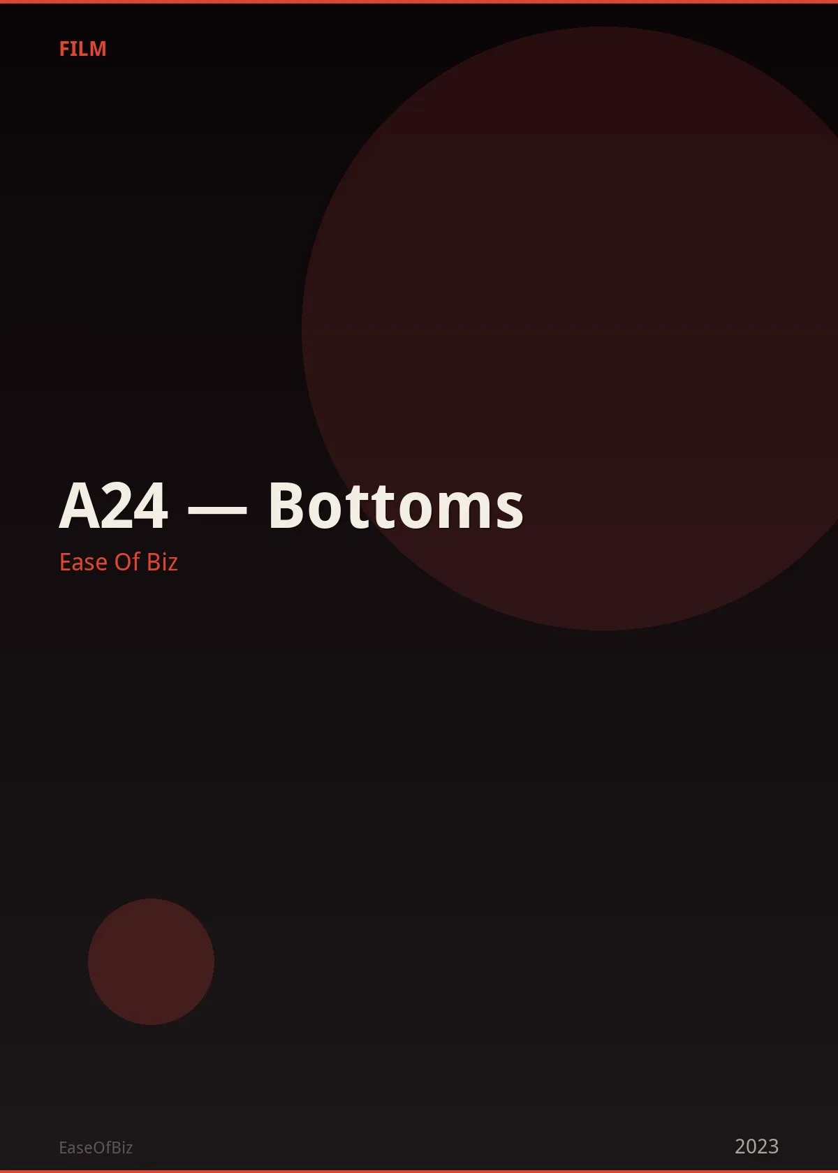 A24 — Bottoms