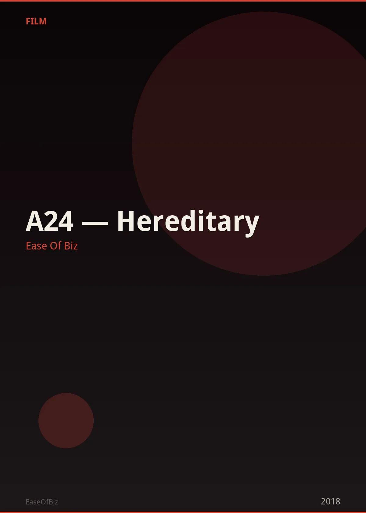 A24 — Hereditary