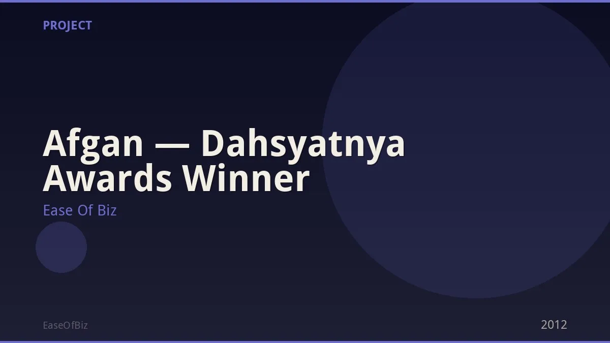 Afgan — Dahsyatnya Awards Winner