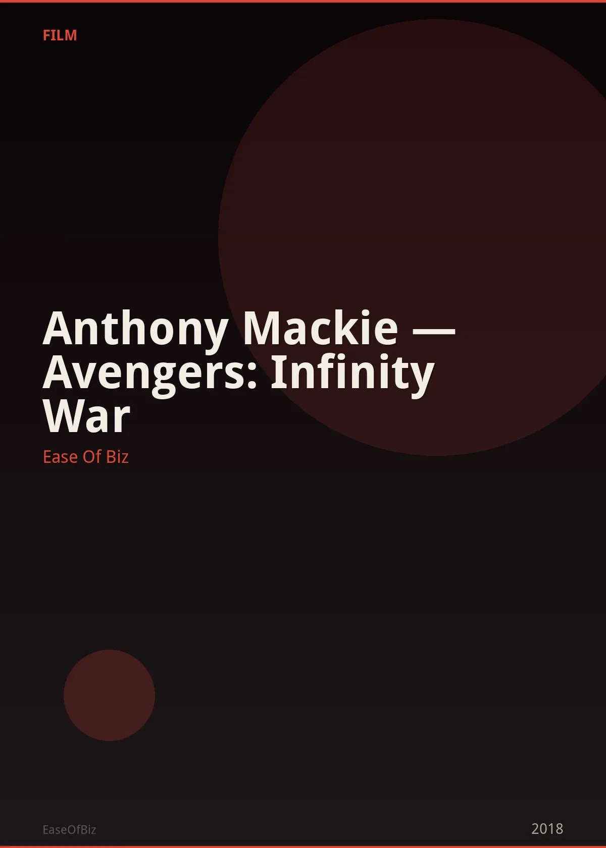 Anthony Mackie — Avengers: Infinity War