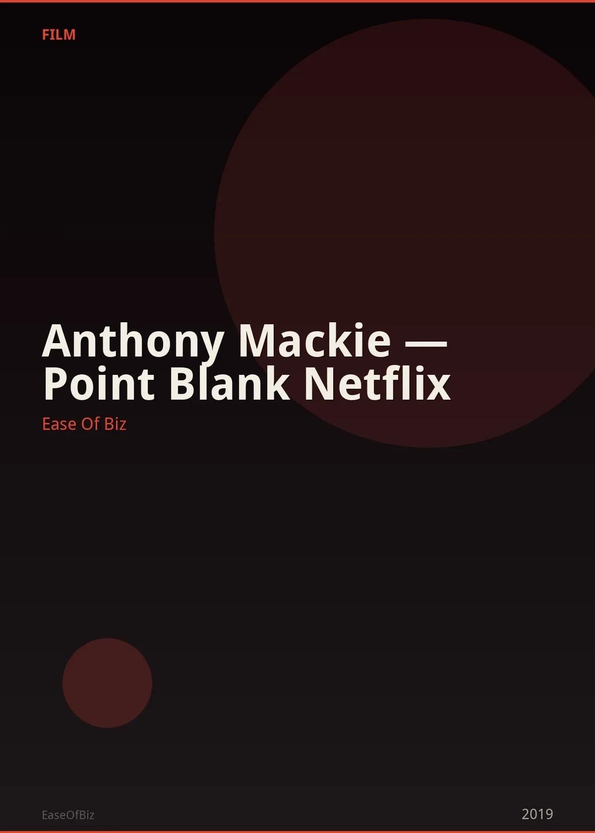 Anthony Mackie — Point Blank Netflix