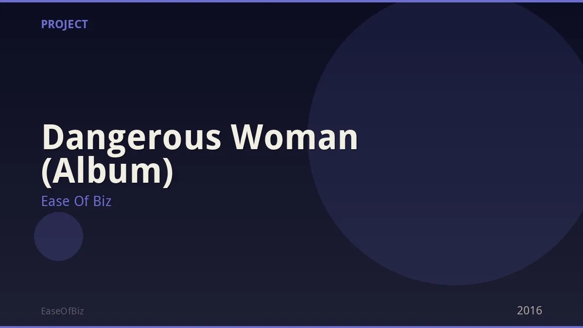 Dangerous Woman (Album)