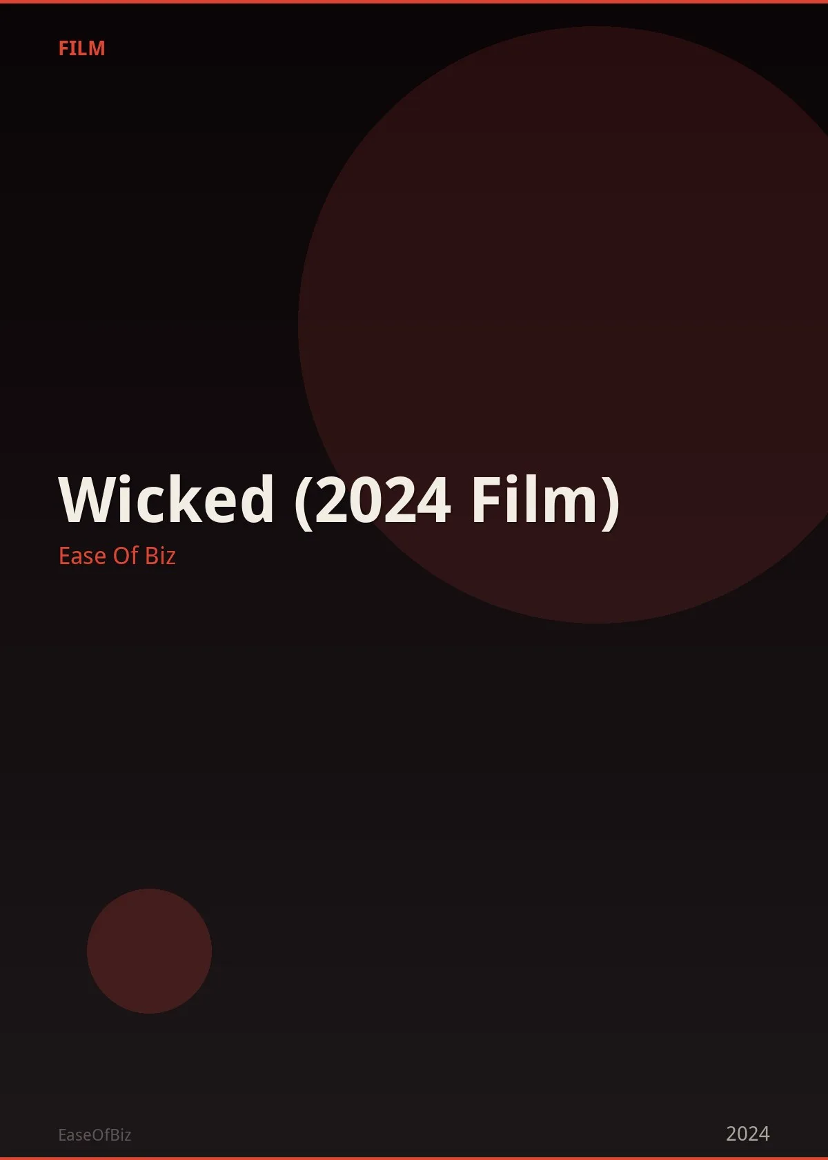 Wicked (2024 Film)