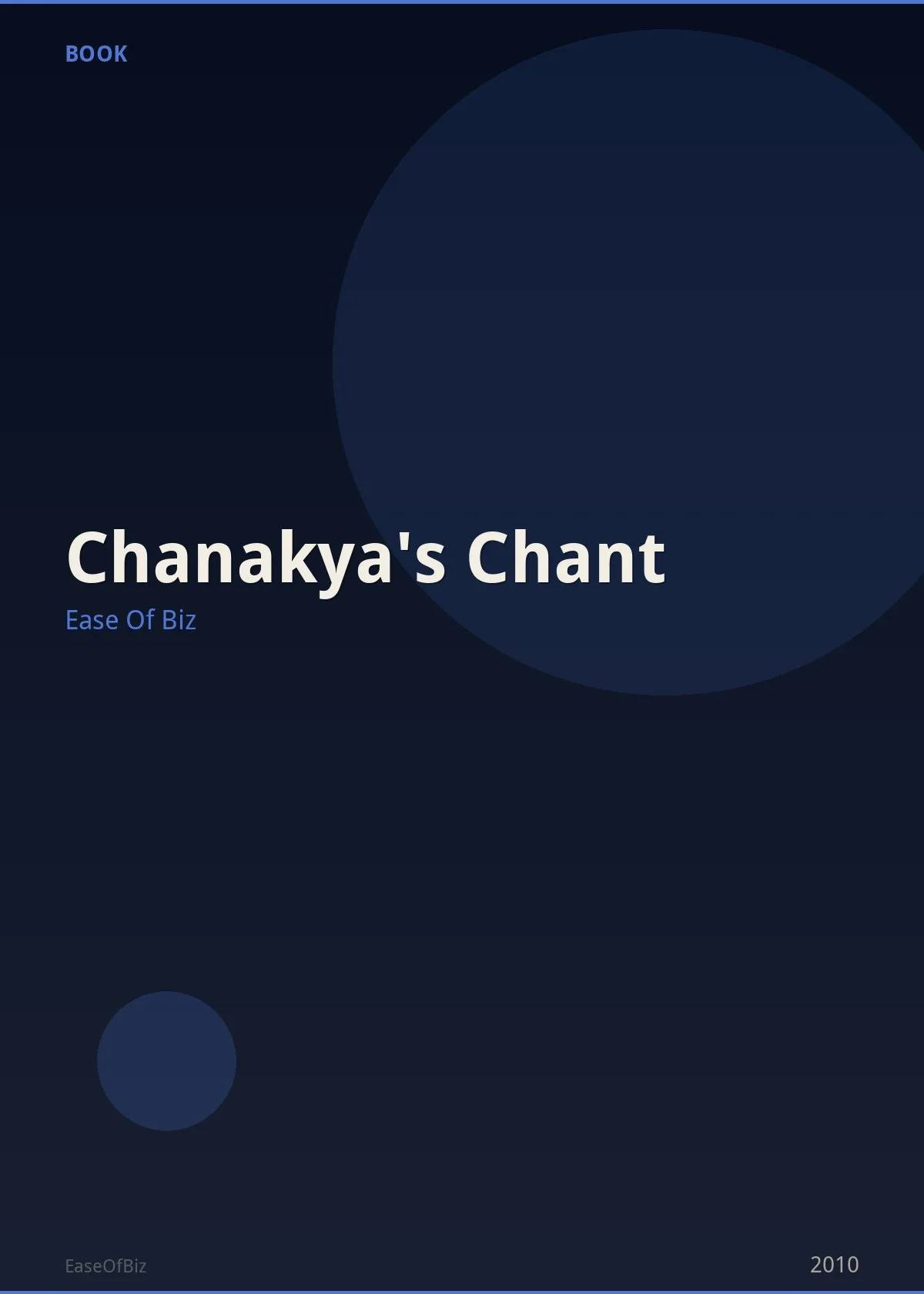 Chanakya's Chant