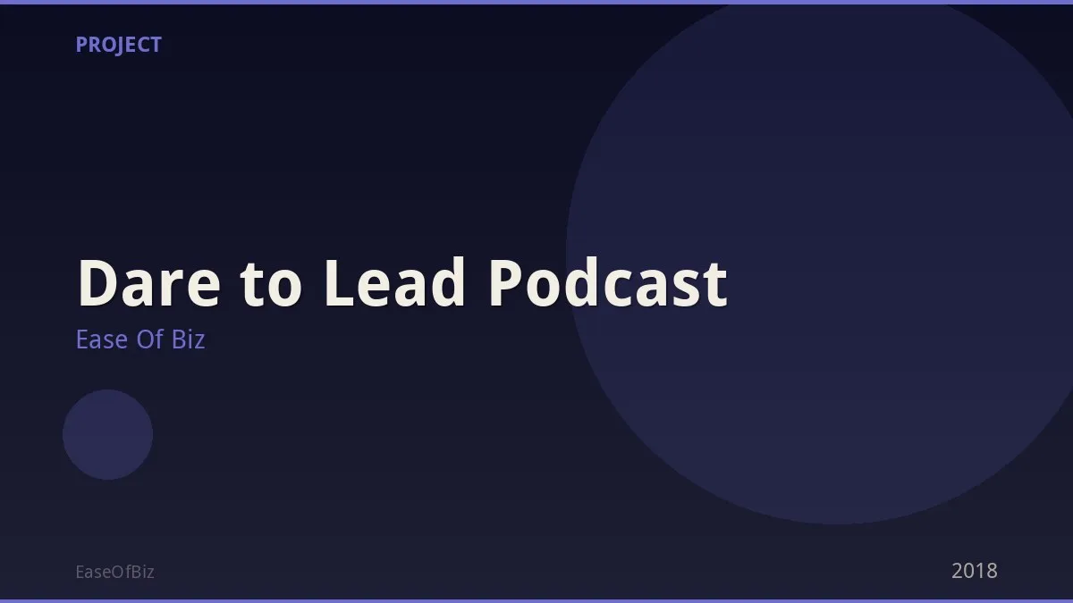 Dare to Lead Podcast