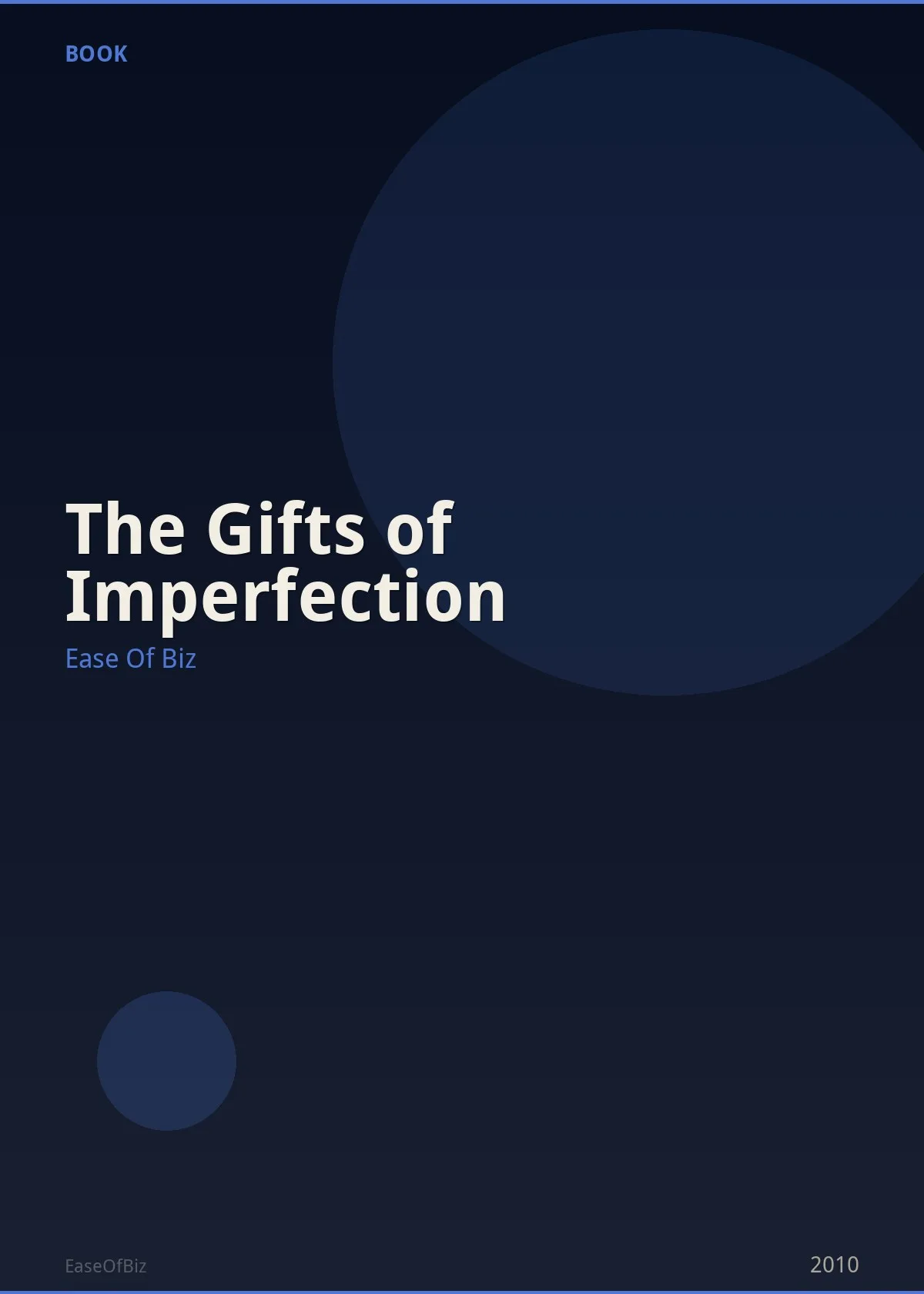 The Gifts of Imperfection