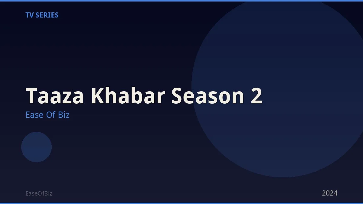 Taaza Khabar Season 2