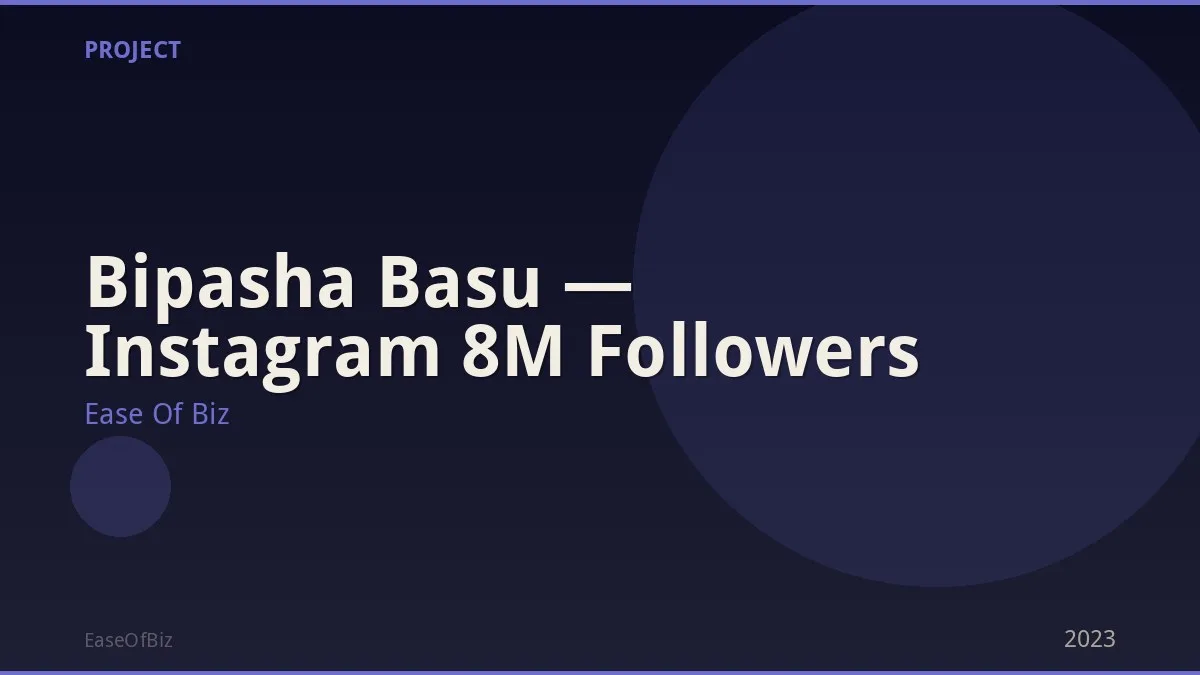 Bipasha Basu — Instagram 8M Followers