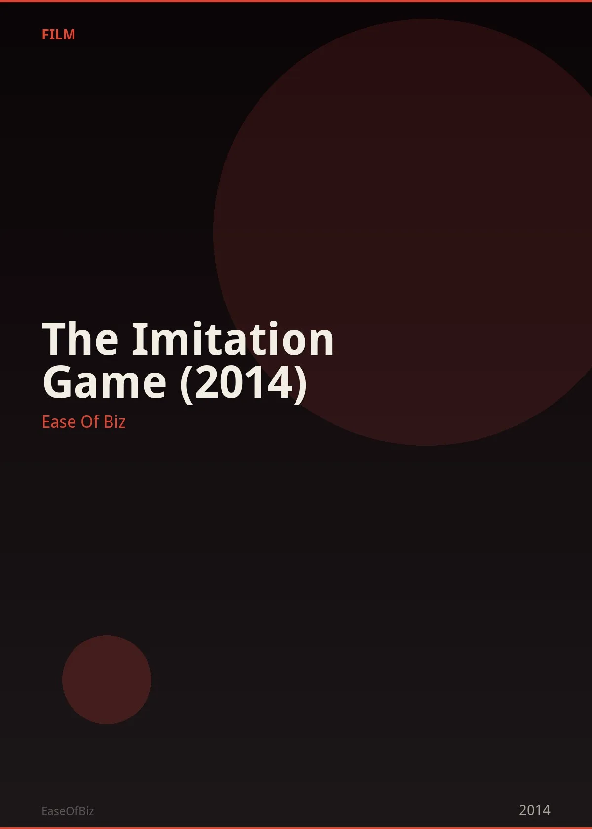 The Imitation Game (2014)