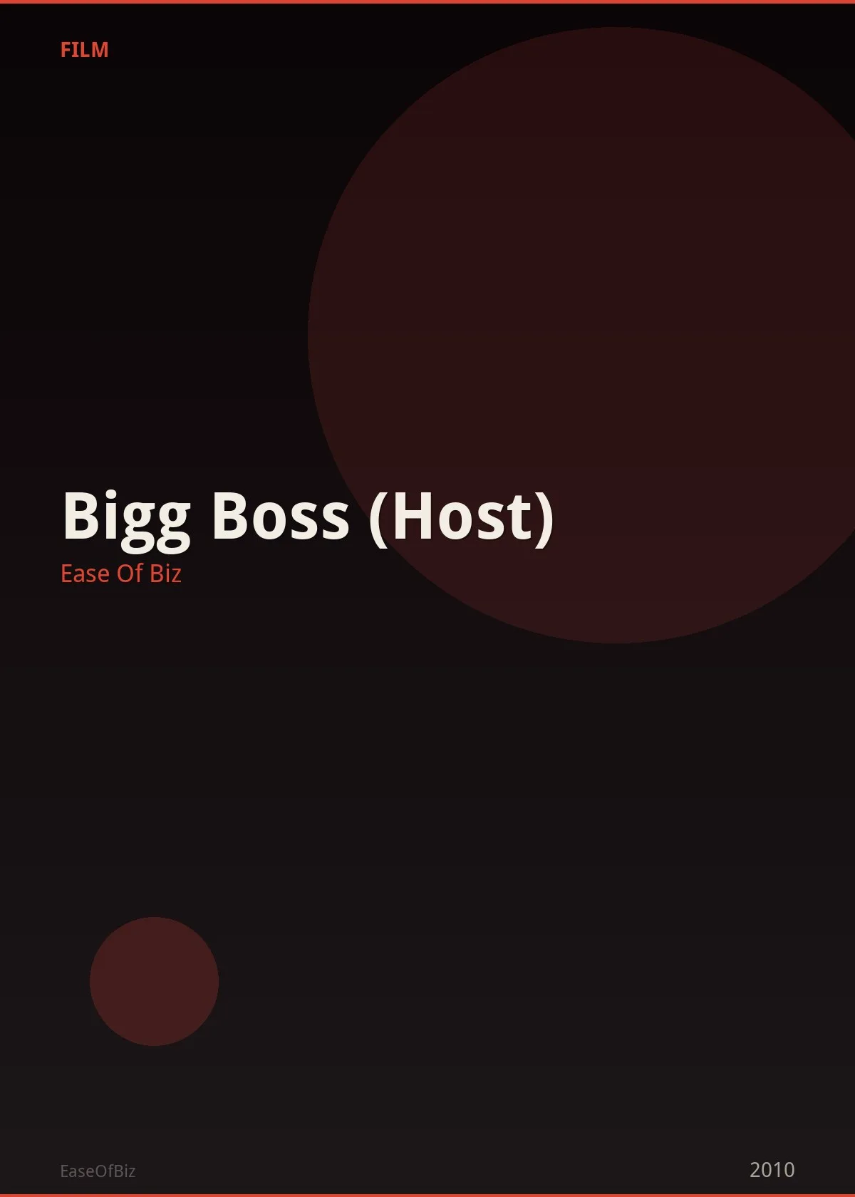 Bigg Boss (Host)