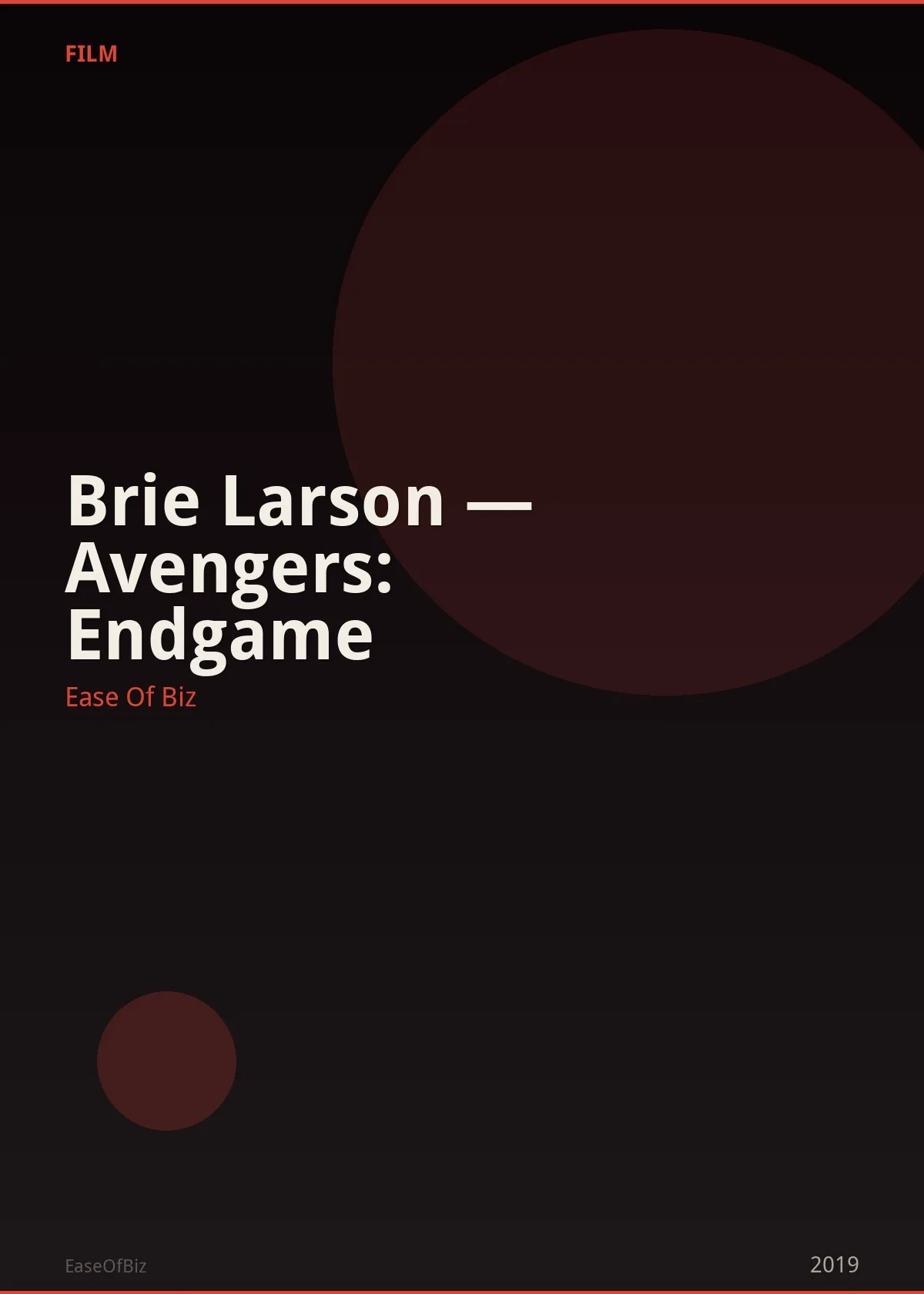 Brie Larson — Avengers: Endgame