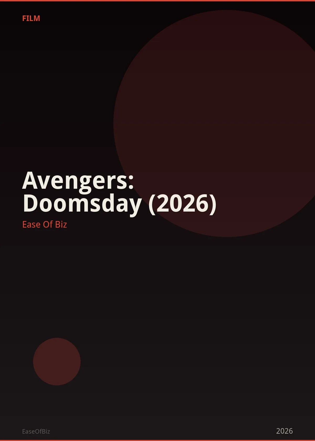 Avengers: Doomsday (2026)