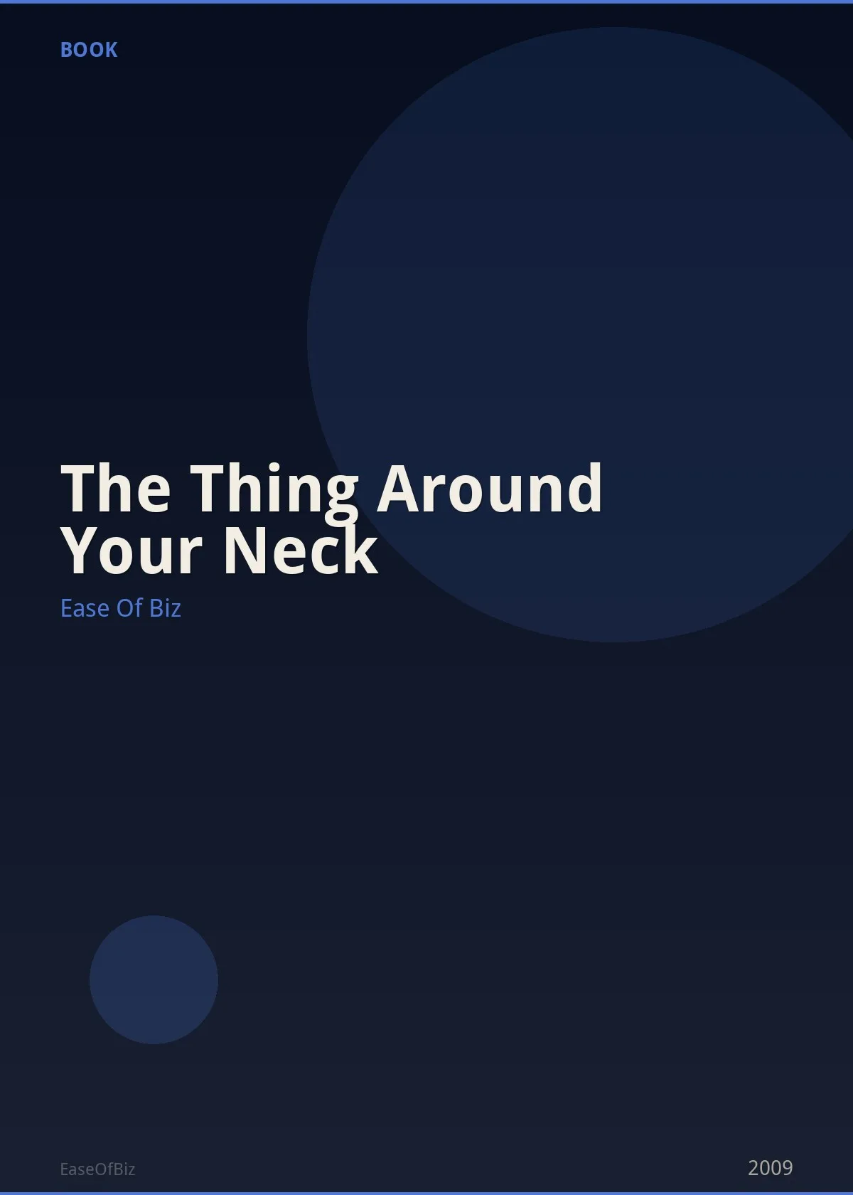 The Thing Around Your Neck