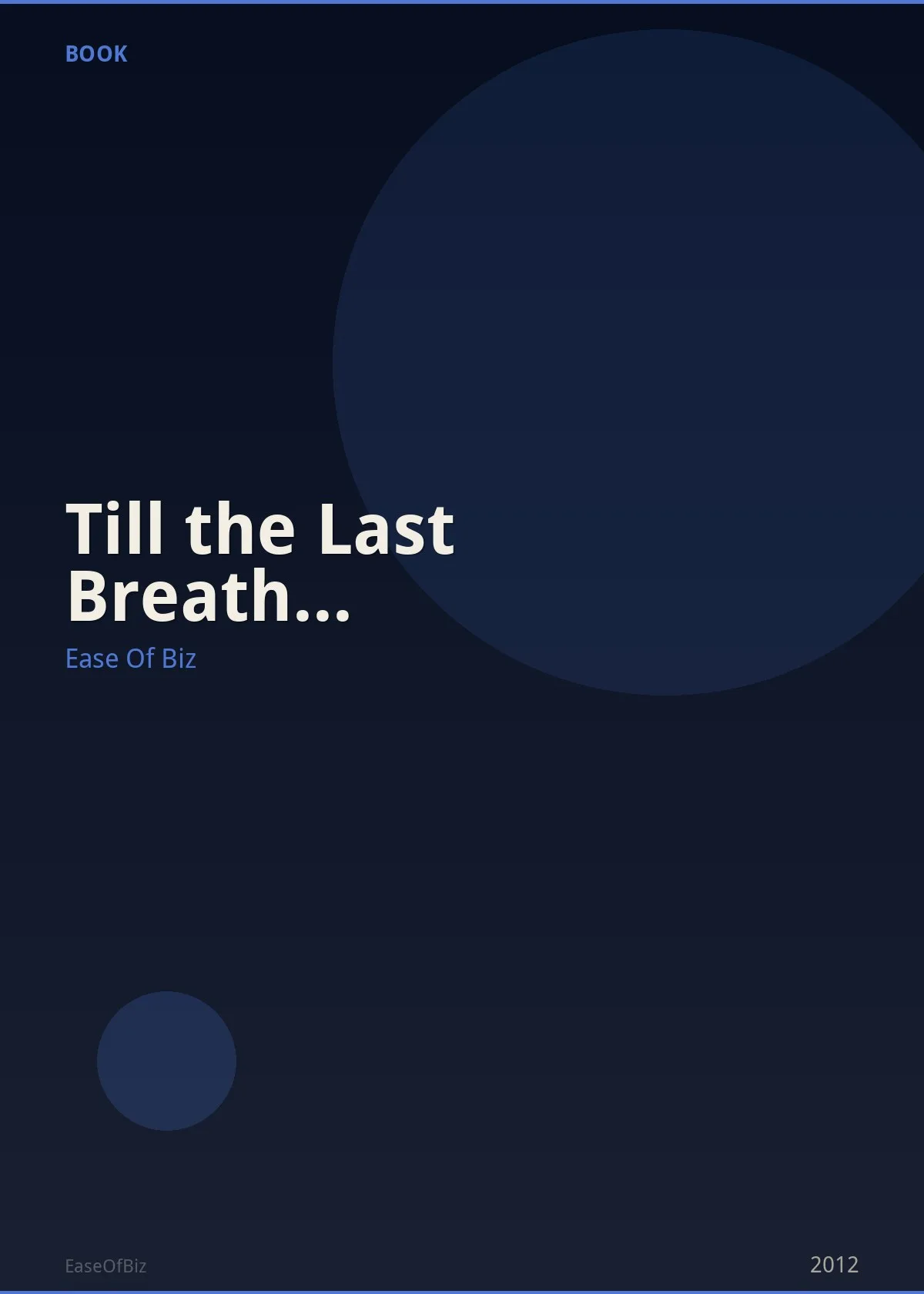 Till the Last Breath...
