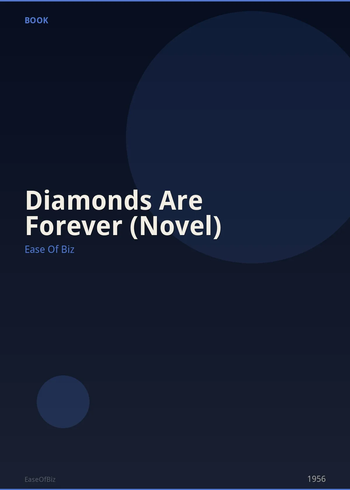 Diamonds Are Forever (Novel)