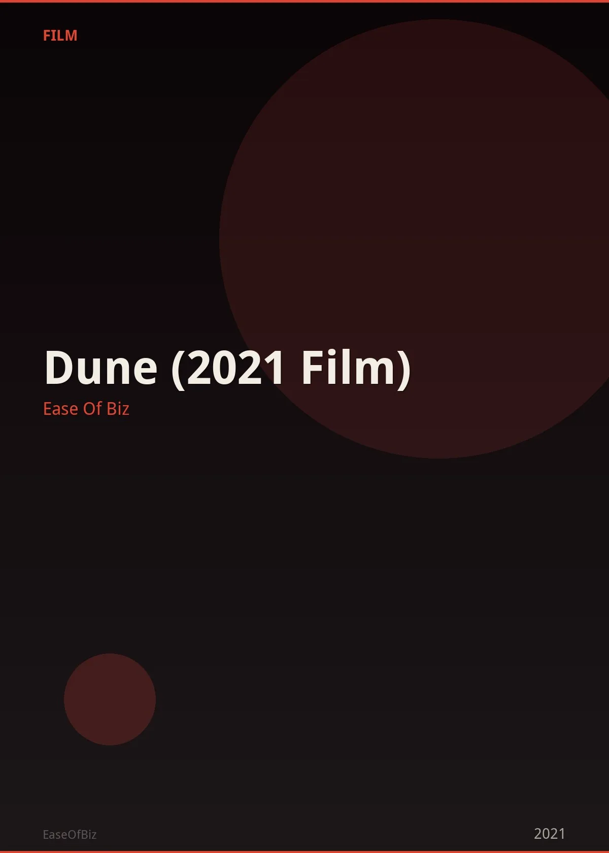 Dune (2021 Film)